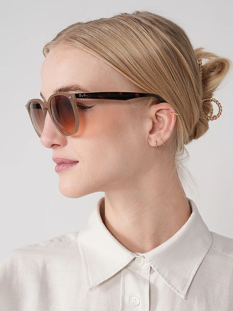 Ray-Ban 0RB4306 Sunglasses Light Brown 2